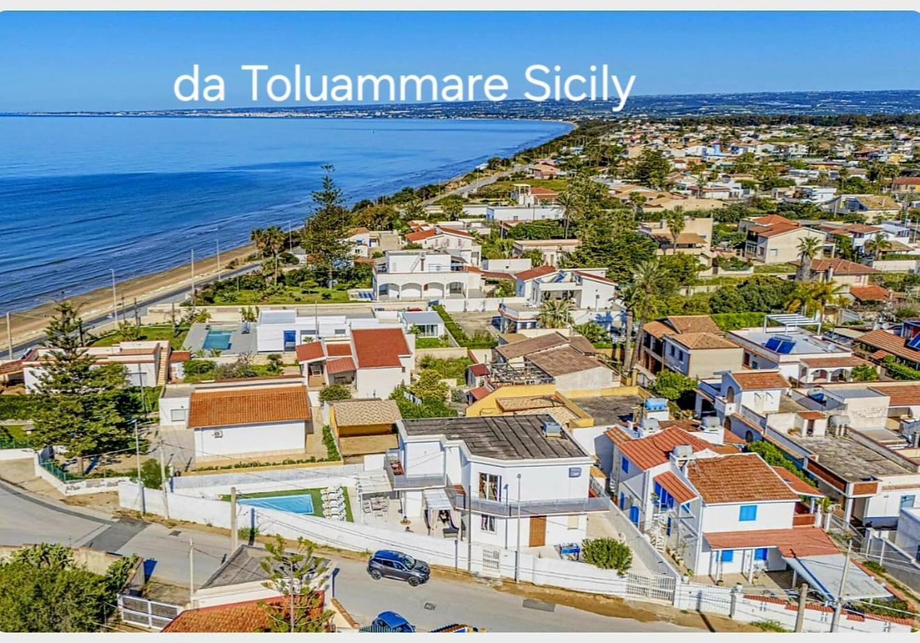 Toluammare Sicily Villa Santa Maria Del Focallo Dış mekan fotoğraf